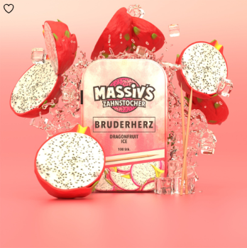 Massiv's Zahnstocher Bruderherz Dragonfruit Ice